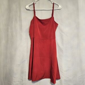 Studio 19 Vibrant Red Mini Dress Medium